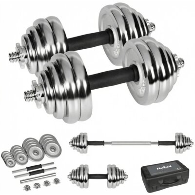 Zestaw hantli REBEL ACTIVE RBA-2326-30 (4 x 0.5 / 4 x 1.25 / 8 x 2.5 kg)