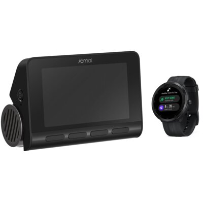 Wideorejestrator 70MAI A800S 4K + Maimo Watch R WT2001 GPS Czarny