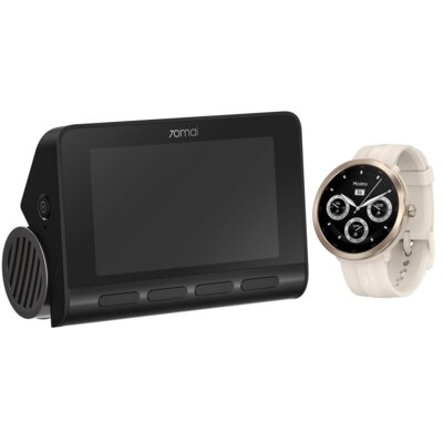 Wideorejestrator 70MAI A800S 4K + Maimo Watch WT2001 Złoty