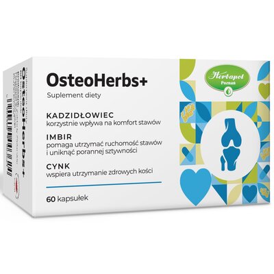 Suplement na stawy HERBAPOL Osteoherb S+ (60 kapsułki)