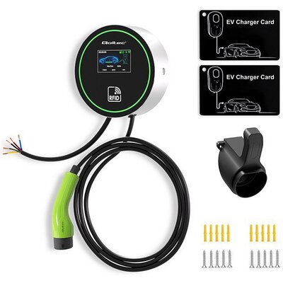 Ładowarka do samochodu elektrycznego QOLTEC 52432 Typ 2 22kW