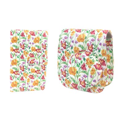 Album MODUS Instax Mini Flowers P5082 (36 stron) + Pokrowiec MODUS FujiFilm Instax Mini 12 Flowers P5082