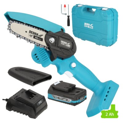 Piła łańcuchowa akumulatorowa DEDRA 18V DED7030A11 2.0AH