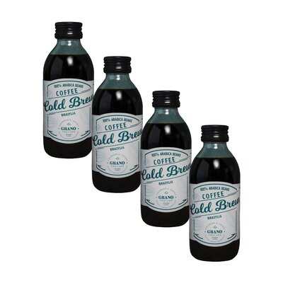 Napój kawowy GRANO TOSTADO Cold Brew Brazylia 4 x 200 ml