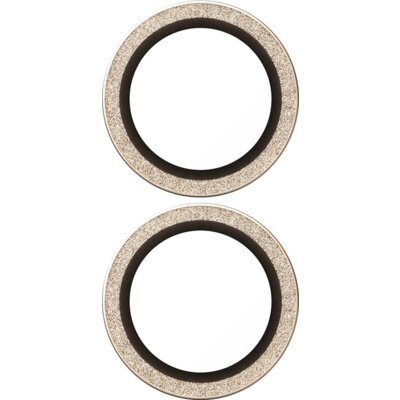 Szkło hartowane na obiektyw PANZERGLASS Hoops do Apple iPhone 16/16 Plus/17 Złoty