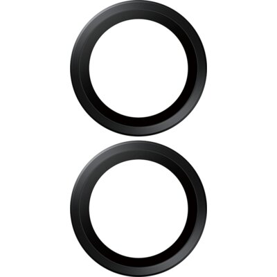 Szkło hartowane na obiektyw PANZERGLASS Hoops do Apple iPhone 16/16 Plus/17 Czarny