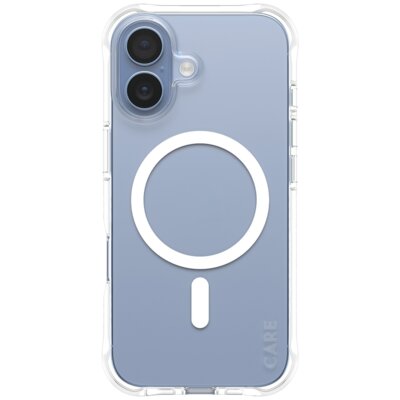Etui PANZERGLASS Care Fashionable Samba White MagSafe do Apple iPhone 17 Przezroczysty
