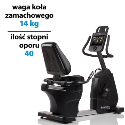 Rower elektromagnetyczny HAMMER Maximum RB 8000