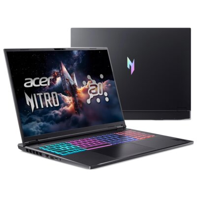 Laptop ACER Nitro 18 AI AN18-61-R070 18" IPS 165Hz Ryzen AI 7 350 16GB RAM 1TB SSD GeForce RTX5060 DLSS 4 Windows 11 Home