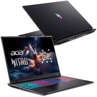 Laptop ACER Nitro 18 AI AN18-61-R9EY 18" IPS 165Hz Ryzen AI 9 365 32GB RAM 1TB SSD GeForce RTX5060 DLSS 4 Windows 11 Home, Funkcje AI