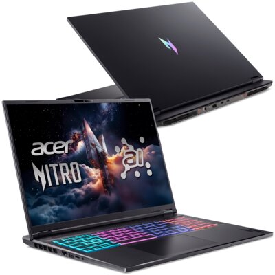 Laptop ACER Nitro 18 AI AN18-61-R8RE 18" IPS 165Hz Ryzen AI 9 365 32GB RAM 1TB SSD GeForce RTX5070 DLSS 4 Windows 11 Professional, Funkcje AI