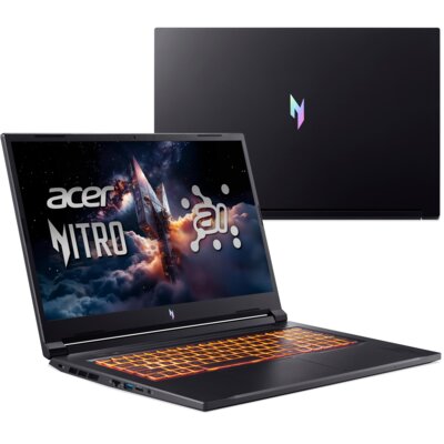 Laptop ACER Nitro V 17 AI ANV17-41 NH.QYUEP.002 17.3" IPS 144Hz R5-240 16GB RAM 512GB SSD GeForce RTX5060 DLSS 4 Windows 11 Home, Funkcje AI