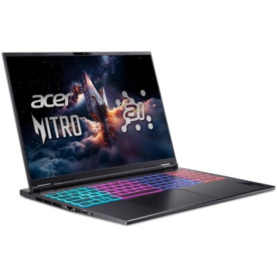 Laptop ACER Nitro 16S AI AN16S-61 16" IPS 180Hz Ryzen AI 9 365 16GB RAM 1TB SSD GeForce RTX5070Ti DLSS 4