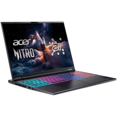 Laptop ACER Nitro 16S AI AN16S-61 16" IPS 180Hz Ryzen AI 9 365 32GB RAM 1 TB SSD GeForce RTX5070Ti DLSS 4
