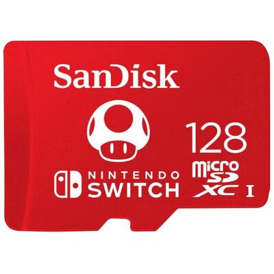 Karta pamięci SANDISK microSDXC 128GB do Nintendo Switch