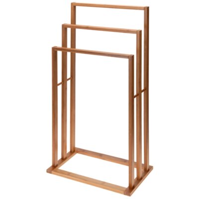 Wieszak łazienkowy BATHROOM SOLUTIONS 784630080 3 ramienny Bambusowy