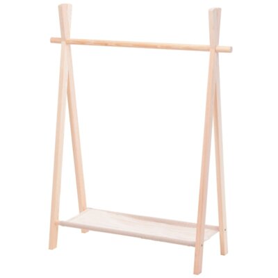 Stojak na ubrania HOME & STYLING COLLECTION 80 x 30 x 100 cm Brązowy