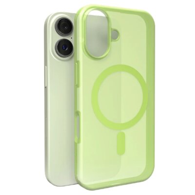 Etui PURO Daylight MagSafe do Apple iPhone 17 Zielony