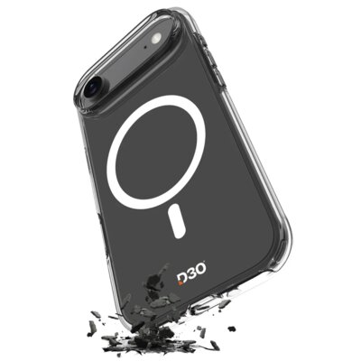 Etui PURO Impact Clear D3O MagSafe do Apple iPhone Air Przezroczysty