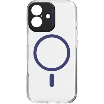 Etui CASE&ME MagColor do Apple iPhone 17 Przezroczysto-niebieski