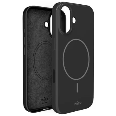 Etui PURO Pulse MagSafe do Apple iPhone 17 Czarny