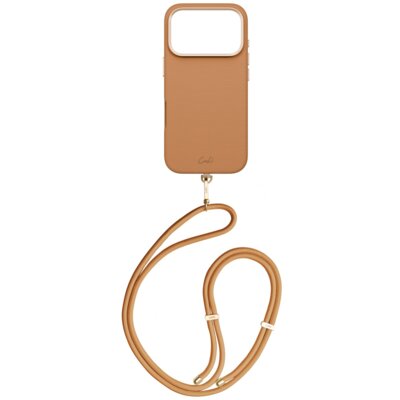 Etui UNIQ Coehl Mirelle Magnetic Charging do Apple iPhone 17 Pro Brązowy