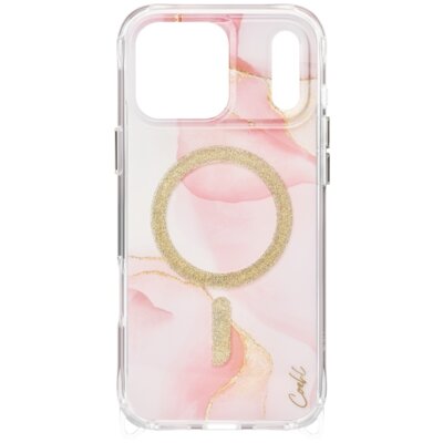 Etui UNIQ Coehl Aeris Magnetic Charging do Apple iPhone 17 Pro Max Różowy