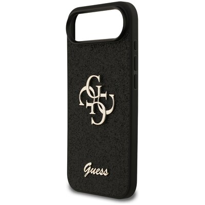 Etui GUESS Fixed Glitter Big 4G do Apple iPhone Air Czarny