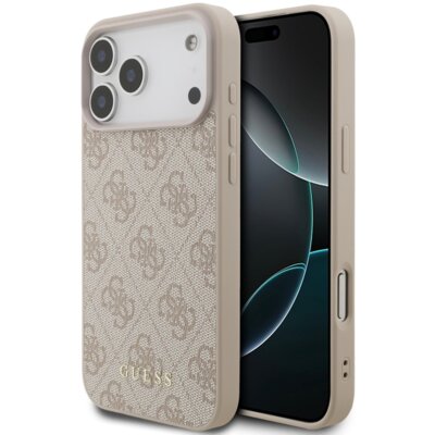 Etui GUESS 4G Classic do Apple iPhone 17 Pro Max Różowy