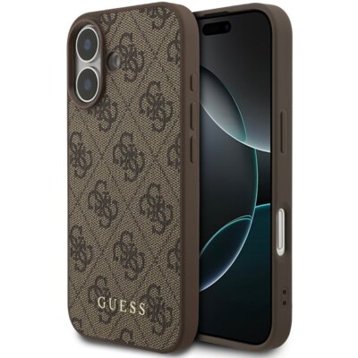 Etui GUESS 4G Classic do Apple iPhone 17 Brązowy