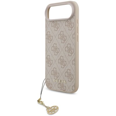 Etui GUESS 4G Charms Collection MagSafe do Apple iPhone Air Różowy