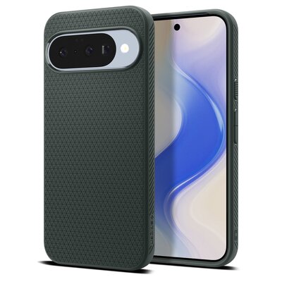 Etui SPIGEN Liquid Air Mag MagSafe do Google Pixel 10 / 10 Pro Ciemnozielony