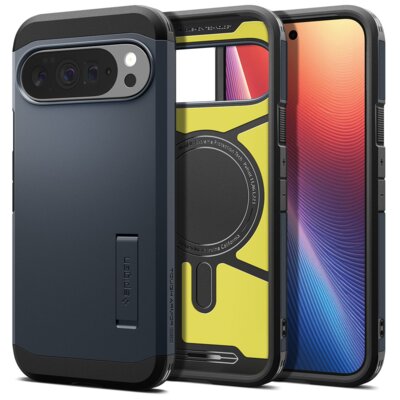 Etui SPIGEN Tough Armor Mag MagSafe do Google Pixel 10 Pro XL Metalowy grafit