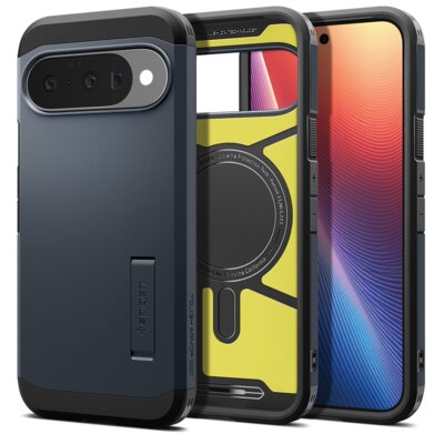 Etui SPIGEN Tough Armor Mag MagSafe do Google Pixel 10 / 10 Pro Szary