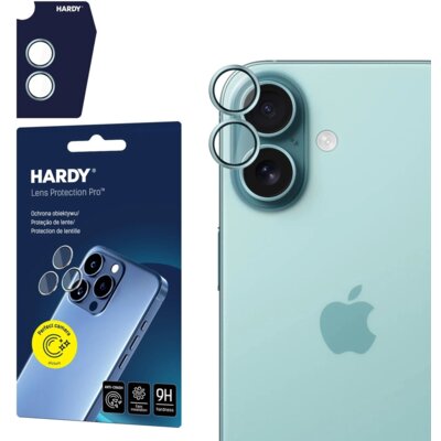 Nakładka na obiektyw 3MK Hardy Lens Protection Pro do Apple iPhone 17 Zielony