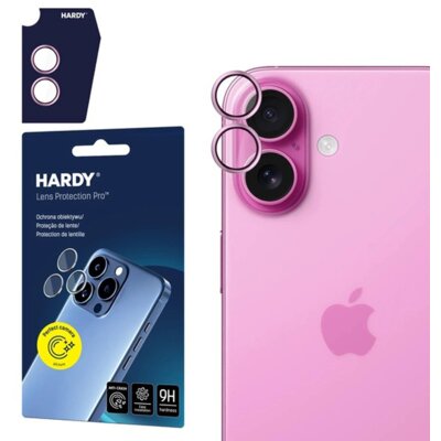 Nakładka na obiektyw 3MK Hardy Lens Protection Pro do Apple iPhone 17 Purpurowy