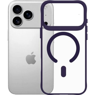 Etui 3MK Satin Guardx MagCase do Apple iPhone 17 Pro Przezroczysto-fioletowy