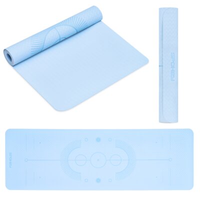 Mata do jogi SPOKEY Mandala Błękitny