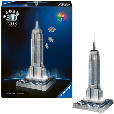 Puzzle 3D RAVENSBURGER Iconics Empire State Building 12008026 (241 elementów)