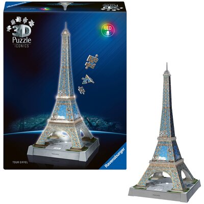 Puzzle 3D RAVENSBURGER Iconics Wieża Eiffla 12008024 (243 elementy)