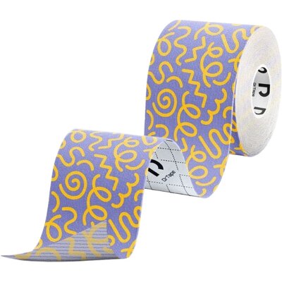 Taśma kinezjologiczna DRTAPE DR07 Fioletowo-żółty 5 x 500 cm
