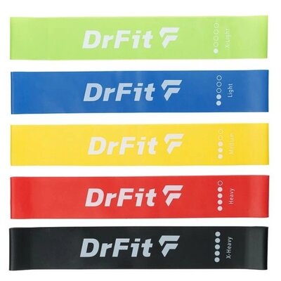 Zestaw gum do ćwiczeń DRFIT DF EB-L-003C
