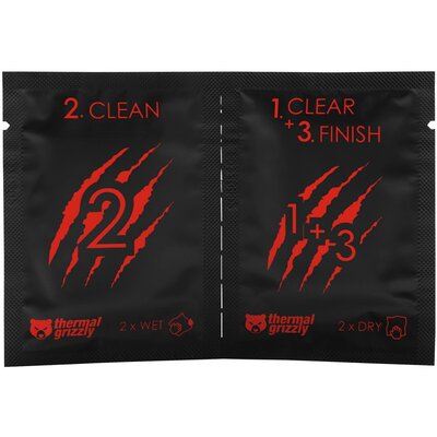 Chusteczki czyszczące THERMAL GRIZZLY TG-CW-10 (10 szt.)