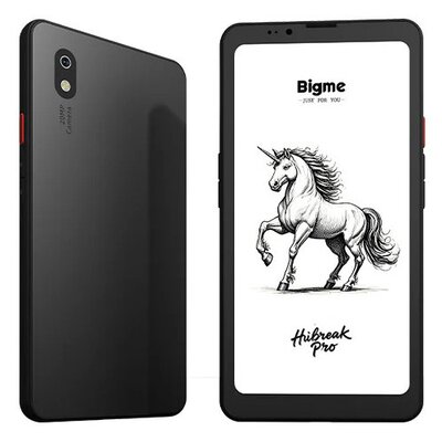 Czytnik e-booków BIGME Hibreak Pro 6.13", Podświetlany ekran, Wi-Fi Czarny