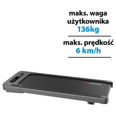 Bieżnia elektryczna YESOUL W2 560W 6km/h