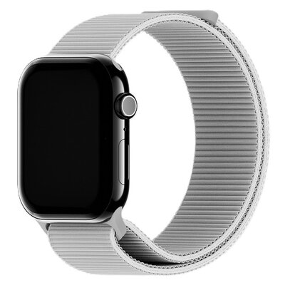 Pasek HOLDIT Nylon do Apple Watch 4/5/6/7/8/9/10/SE (40/41/42 mm) Szary