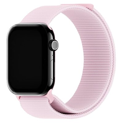 Pasek HOLDIT Nylon do Apple Watch 4/5/6/7/8/9/10/SE (40/41/42 mm) Różowy