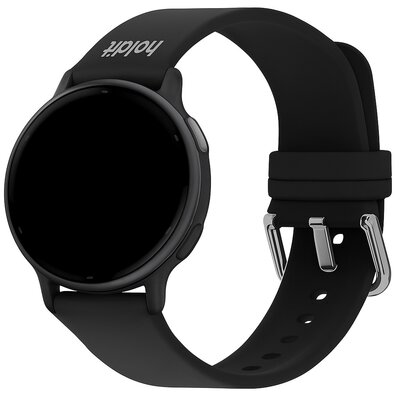 Pasek HOLDIT Silicone do Samsung Galaxy, Garmin, Huawei (45/46 mm) Czarny