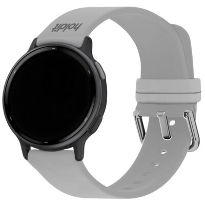 Pasek HOLDIT Silicone do Samsung Galaxy, Garmin, Huawei (40/41/42/44/45/46 mm) Szary