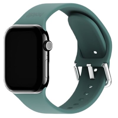 Pasek HOLDIT Silicone do Apple Watch 4/5/6/7/8/9/10/SE (40/41/42 mm) Zielony